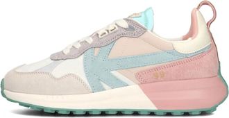 Kaotiko Witte lage sneakers voor dames - Dames - Sneakers - Veelkleurig - 37 EU - Schoenen