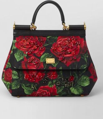 Dolce & Gabbana sicily small brocade clutch bag