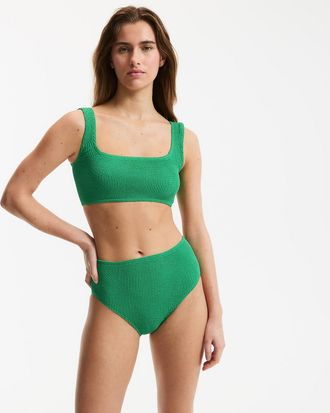 La Redoute Collections Bikinislip met hoge taille, one size