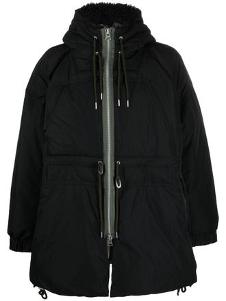 sacai Parka imbottito - Nero