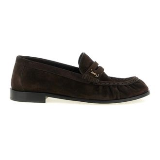 Saint Laurent Heren, Schoenen, Bruin, Maat: 44 EU Su&egrave;de