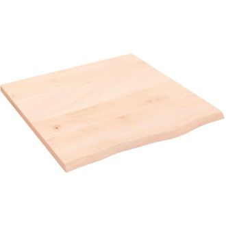 vidaXL Vidaxl - Furniture Limited - Estante De Pared Madera Maciza De Roble Sin