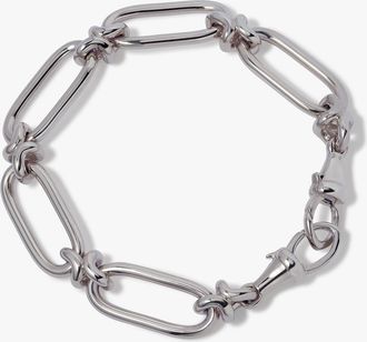 Annoushka Sterling Silver Knuckle Heavy Chain 19.5cm Bracelet