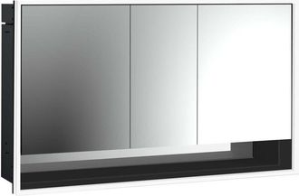 Emco Loft Armario Con Espejo Iluminado Y Estante Inferior, 1400mm, 3