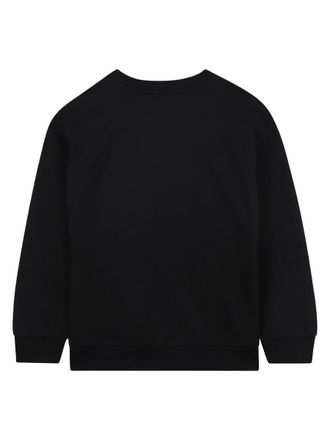 DKNY Logo Cotton-Polyester Sweatshirt - Black
