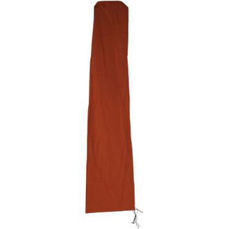 Hhg Non utilizzato] Copriombrellone copertura ombrellone ad arco protettiva HHG poliestere con cerniera 3x3m arancione