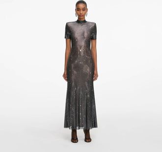 Self Portrait Donna, Abiti, Grigio, XL, new