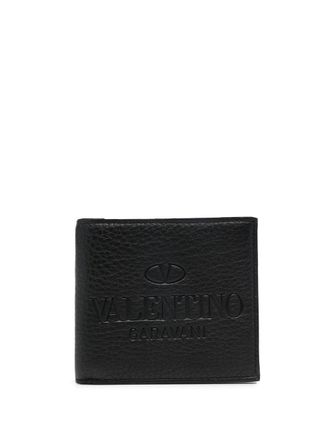 Valentino Garavani Portacarte goffrato - Nero
