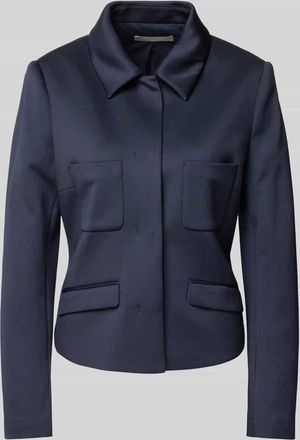 Christian Berg Blazer mit aufgesetzten Brusttaschen in Marine, Gr&ouml;&szlig;e 36