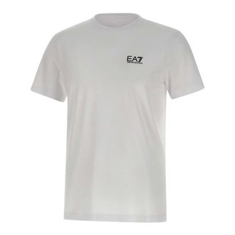 Emporio Armani Emporio Armani Ea7, Heren, Tops, Wit, Maat: 2XL Katoen