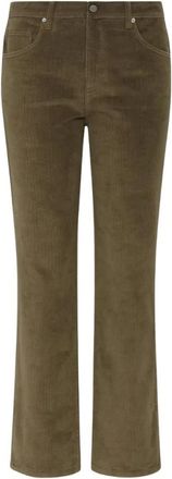 Denim Studio Jeff Original Corduroy Broek - Dames - Straight fit broeken - Bruin - W24 - Katoen - Broeken