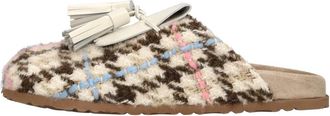 Msgm Mules - Dames - Slip ons - Veelkleurig - 40 EU - Leer - Schoenen