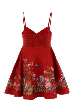 Zimmermann Patience Mini Dress - Red