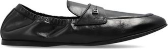 Dolce & Gabbana Leren Loafers - Heren - Loafers - Zwart - 42 EU - Leer - Schoenen