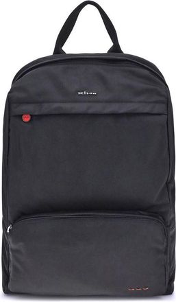 Kiton Black Polyamide Mens Backpack