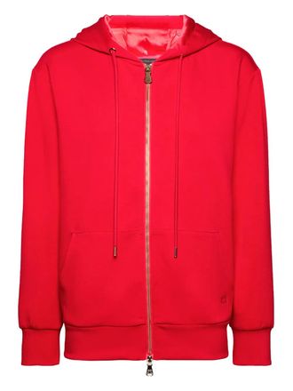Elena Miro zip hoodie - Red