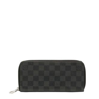 Louis Vuitton Black Damier Graphite Long Wallet (Bi-Fold) (Pre-Owned)
