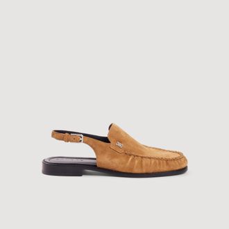 Sandro Suede loafers