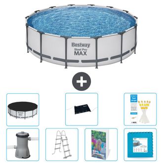 Bestway Piscina Bestway Steel Pro Max Redonda - 427x122 Cm - 8-piezas S621