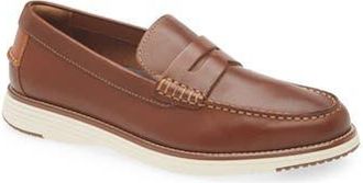 Johnston & Murphy Upton Penny Loafer in Tan Full Grain at Nordstrom Rack, Size 12