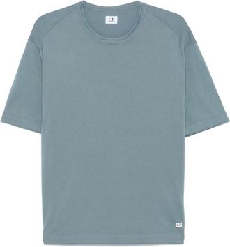 C.P. Company T-shirt in maglia fine - Blu