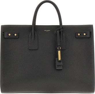 Saint Laurent Handtassen - Heren - Handtassen - Zwart - ONE Size - Leer - Tassen