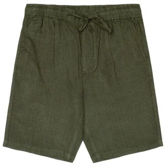 Knowledge Cotton Apparel Fig Loose Linen Shorts Shorts f&uuml;r Herren | oliv