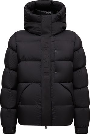 Moncler Moncler Madeira Hooded Short Down Jacket, Men, Black, Size: 0