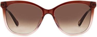 Fossil FOS 3142/S 09Q/HA Womens Sunglasses Brown Size 54