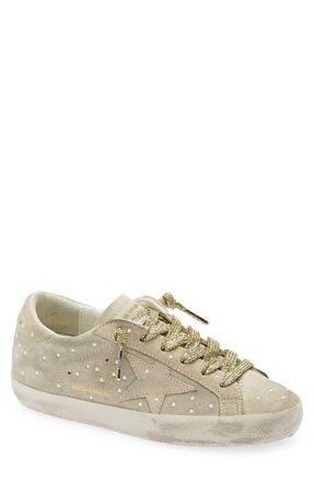 Golden Goose Super-Star Low Top Sneaker in Light Beige at Nordstrom, Size 10Us