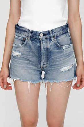 Moussy Packard Shorts In Blue