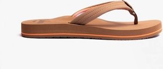 Reef Womens Reef CUSHION BREEZE Womens Flip-Flops Tan/Smoothie - Brown - Size: 3