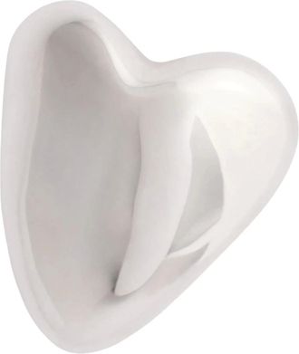 Ami Rings, female, Gray, ONE SIZE, Heart Symbol Silver Jewellery Collection