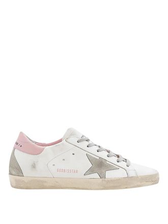 Golden Goose Golden goose white pink superstar sneakers