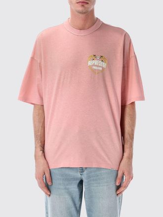 Represent Cotton Crew-Neck T-Shirt with Logo