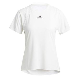 adidas (WMNS) adidas Heatrdy Focus T Intense Training Sports Short Sleeve T-shirt White H20748