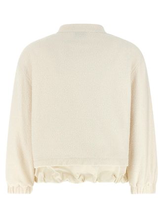 Moncler Womens White Polyester Cardigan Clothing