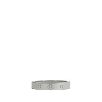 Maison Margiela Nummer Referentie Ring 4 mm - Dames - Ringen - Grijs - 47 MM - Accessoires