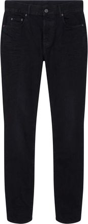 Saint Laurent Slim-fit Jeans - Heren - Jeans - Zwart - Maat: W32 Katoen