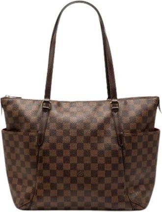 Louis Vuitton Pre-owned Tote Bags, female, Brown, Size: ONE SIZE Pre-owned Totally MM