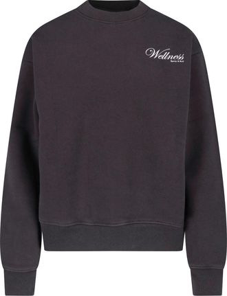 Sporty & Rich Brown Soho Cotton Crewneck Sweatshirt