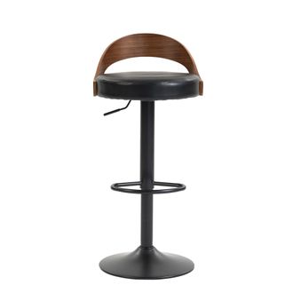 STILVORA Stilvora Sedia Da Ufficio Ergonomica Con Poggiapiedi E Supporto Lombare Ad Aria, Pelle, Nero