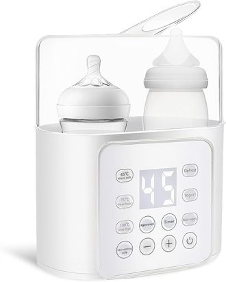 OEM Calentador De Biberones El&eacute;ctrico Multifuncional 9 En 1, R&aacute;pido, Para Leche Materna O F&oacute;rmula, Con Temporizador Digital, Control De Temperatura Inteli