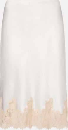 D&ocirc;en Elowette lace-trimmed silk longuette