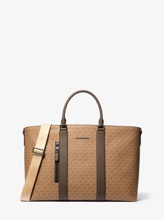 Michael Kors Hudson Signature Logo Tote Bag