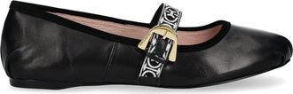 Coccinelle Ballerine in pelle - Nero