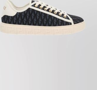Versace greca jacquard low-top sneakers