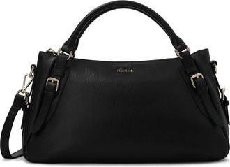 Kazar Zwarte universele leren handtas - Dames - Handtassen - Zwart - ONE Size - Leer - Tassen