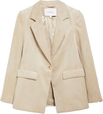 Comma Blazer da Interno - - Jackets - Donna - Beige - L