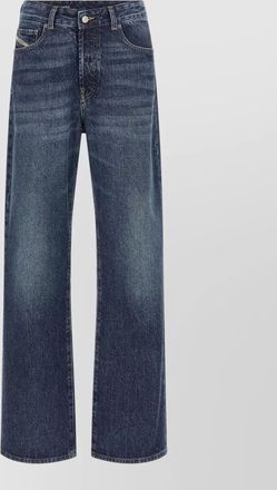 Diesel denim straight-leg trousers